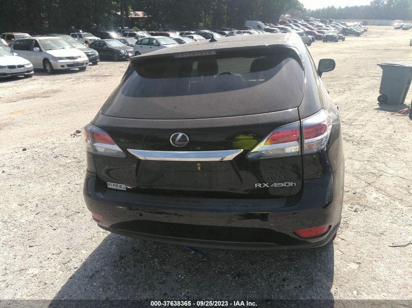2013 LEXUS RX 450H JTJZB1BA2D2006578
