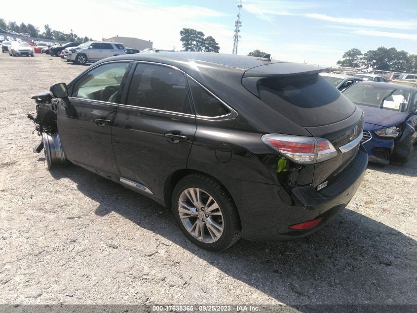 2013 LEXUS RX 450H JTJZB1BA2D2006578
