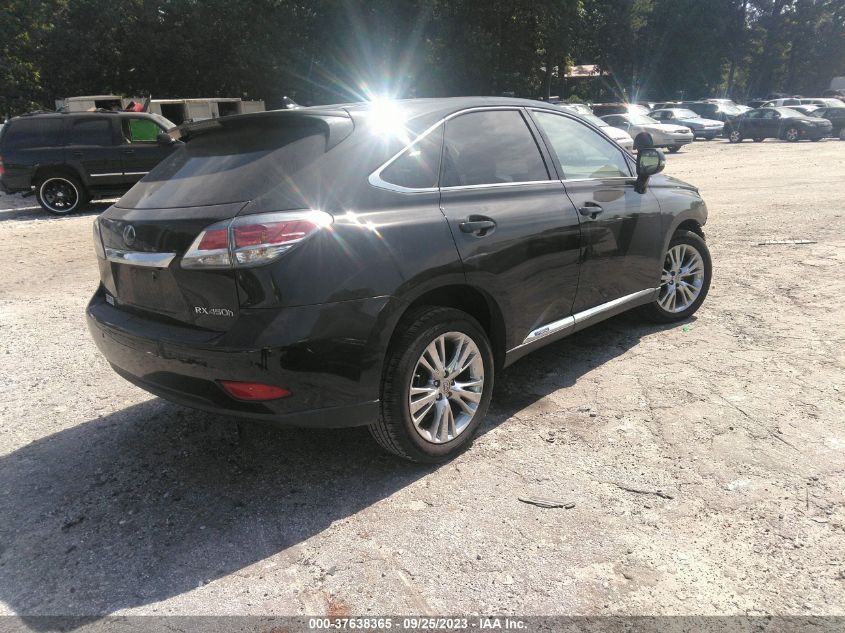 2013 LEXUS RX 450H JTJZB1BA2D2006578