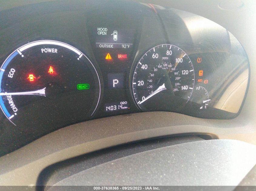 2013 LEXUS RX 450H JTJZB1BA2D2006578