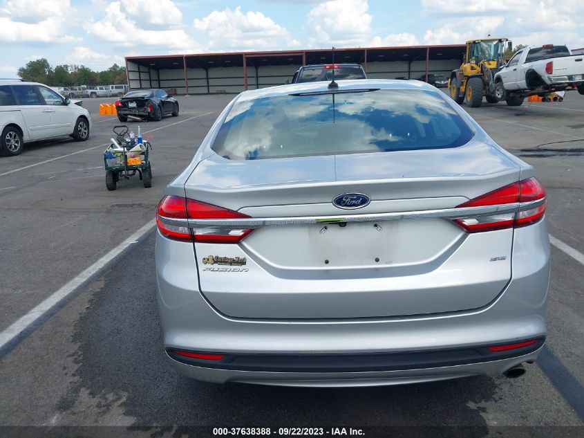 2017 FORD FUSION SE - 3FA6P0H70HR396522