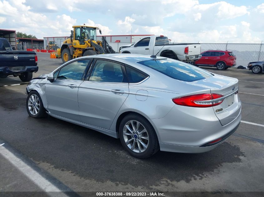 2017 FORD FUSION SE - 3FA6P0H70HR396522