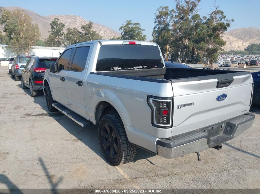 2016 FORD F-150 XLT/XL - 1FTEW1C82GKE74915