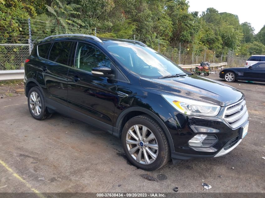 2017 FORD ESCAPE TITANIUM - 1FMCU9J98HUD41908