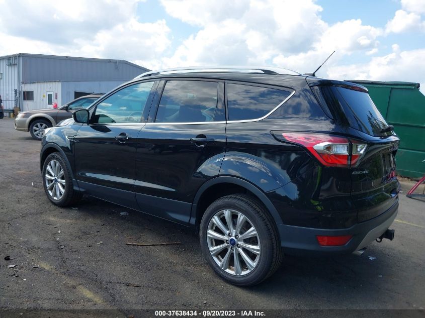 2017 FORD ESCAPE TITANIUM - 1FMCU9J98HUD41908