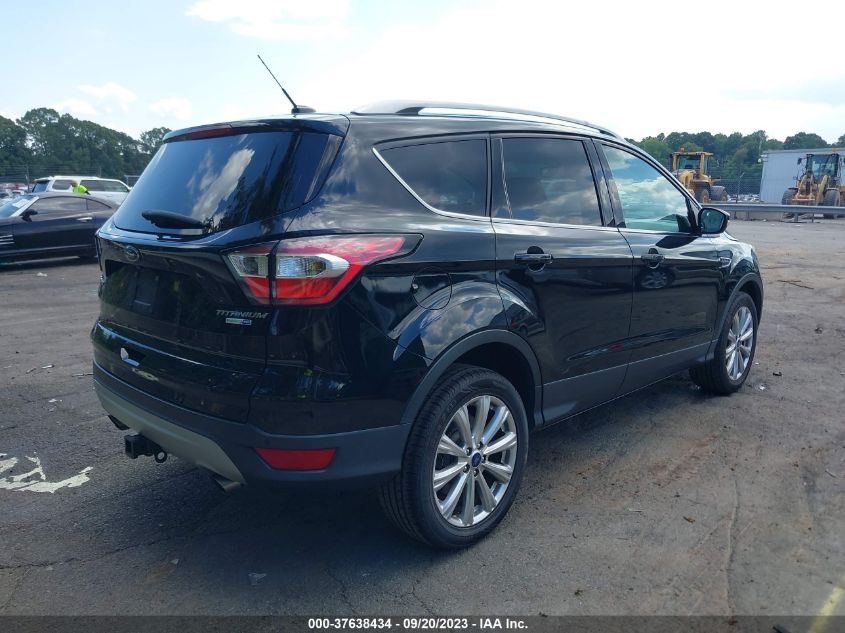 2017 FORD ESCAPE TITANIUM - 1FMCU9J98HUD41908