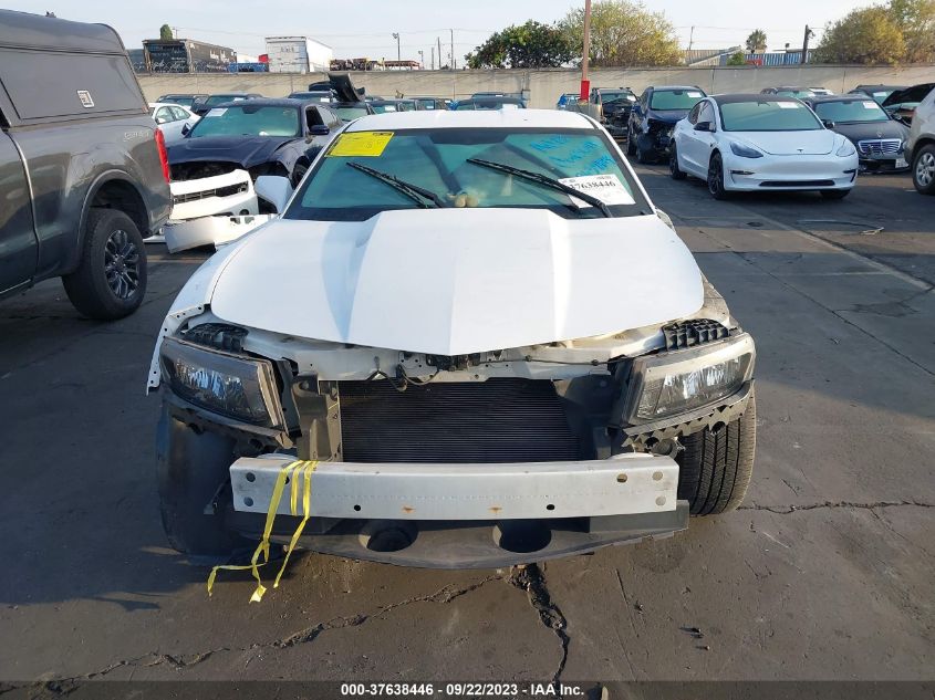 2015 CHEVROLET CAMARO LT - 2G1FD1E3XF9199153