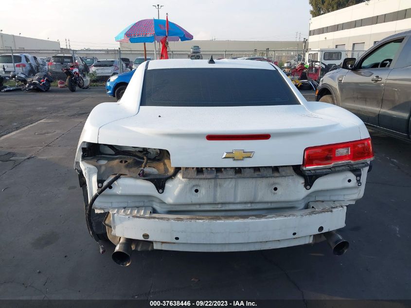 2015 CHEVROLET CAMARO LT - 2G1FD1E3XF9199153