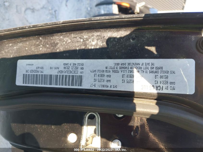 2018 CHRYSLER 300 LIMITED - 2C3CCAEG3JH148547