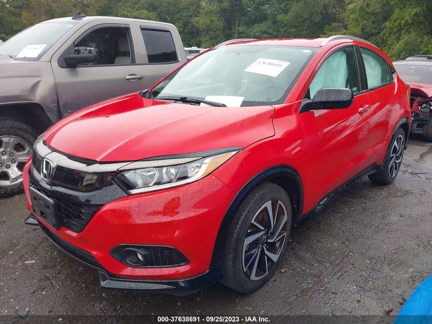 VIN 3CZRU6H14KG708983 2019 HONDA HR-V SPORT