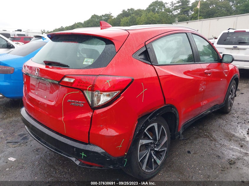 VIN 3CZRU6H14KG708983 2019 HONDA HR-V SPORT