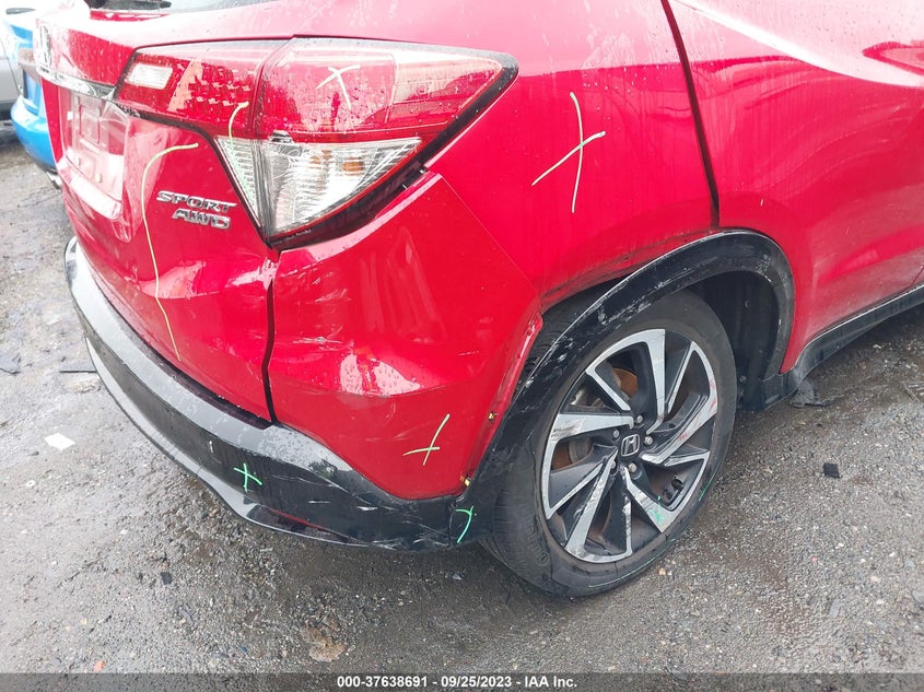 VIN 3CZRU6H14KG708983 2019 HONDA HR-V SPORT
