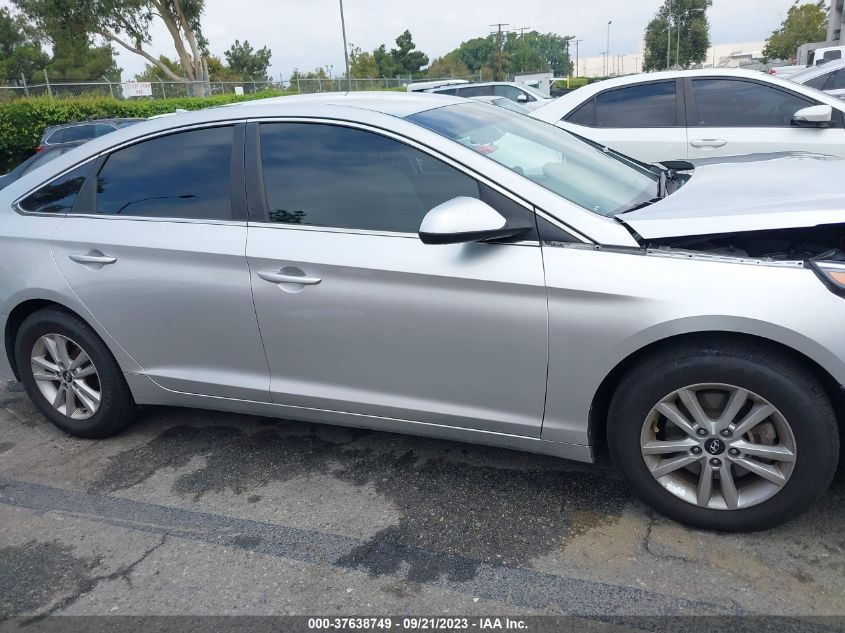 2016 HYUNDAI SONATA 2.4L SE - 5NPE24AF0GH360909