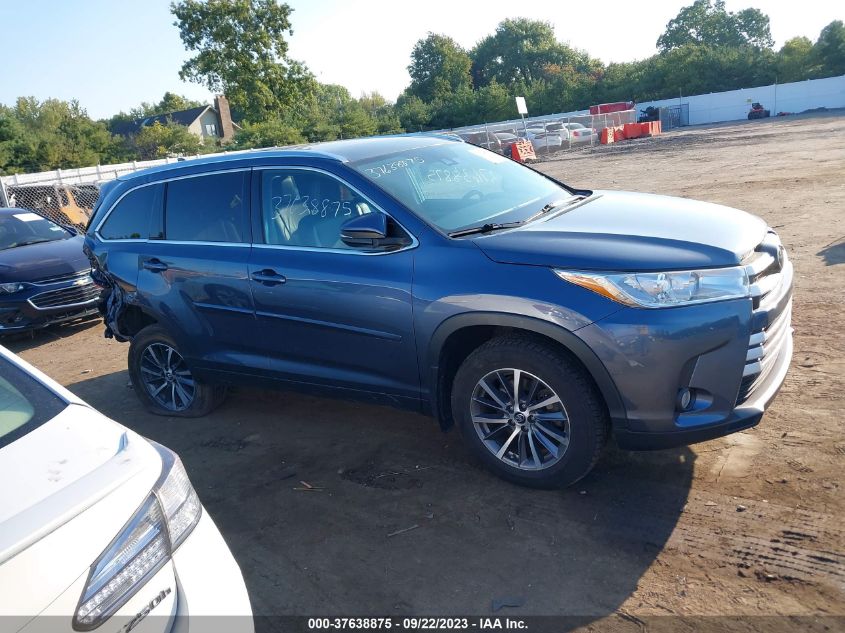2019 TOYOTA HIGHLANDER SE/XLE - 5TDJZRFH6KS990602