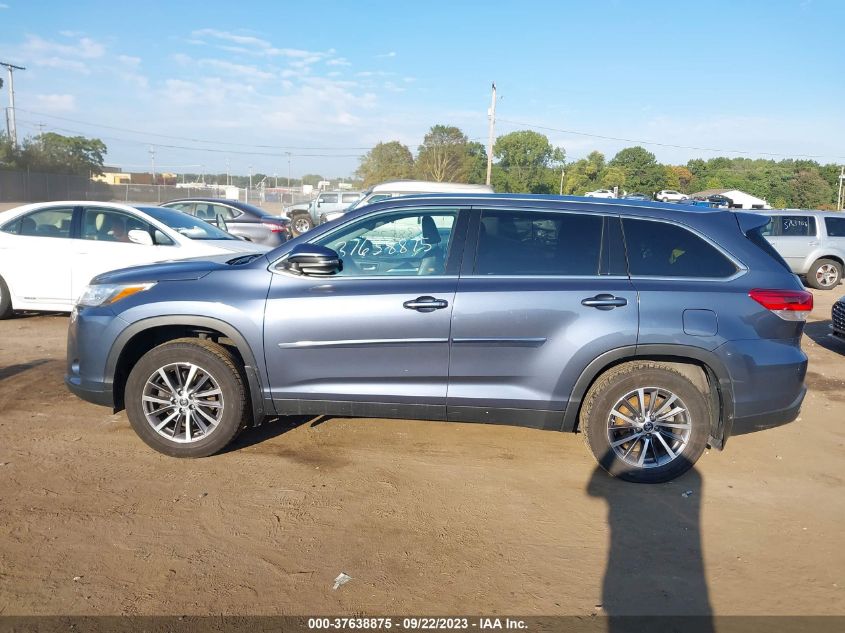 2019 TOYOTA HIGHLANDER SE/XLE - 5TDJZRFH6KS990602