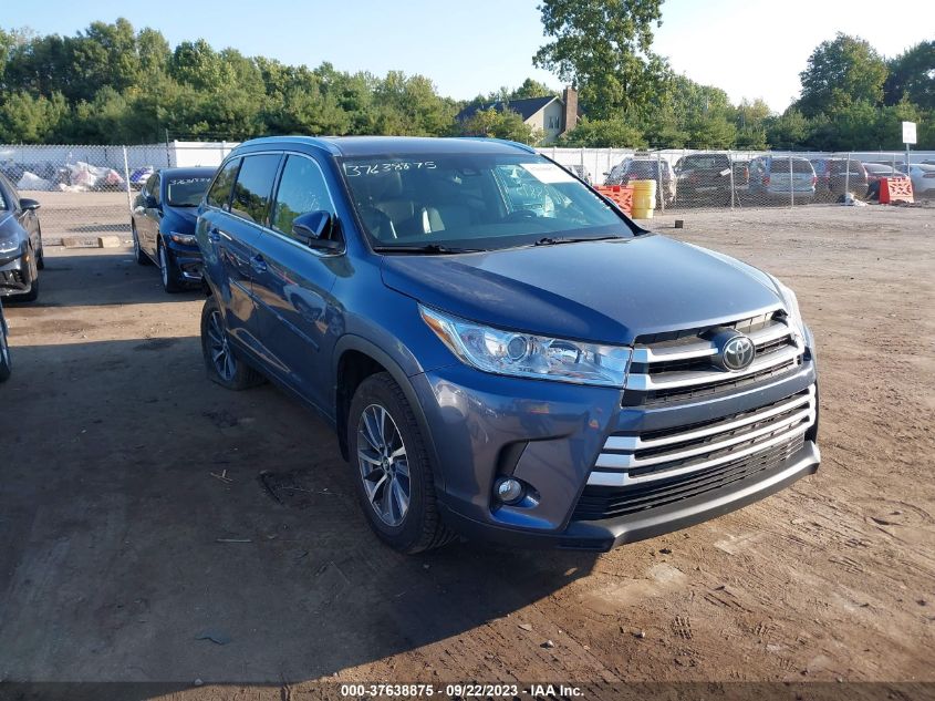 2019 TOYOTA HIGHLANDER SE/XLE - 5TDJZRFH6KS990602
