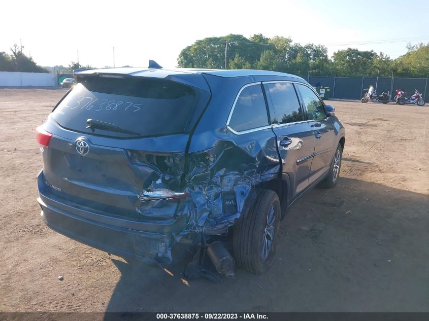 2019 TOYOTA HIGHLANDER SE/XLE - 5TDJZRFH6KS990602