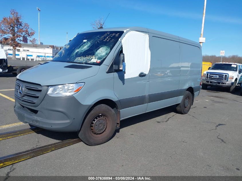 2022 MERCEDES-BENZ SPRINTER 2500 STANDARD ROOF I4 DIESEL - W1Y4DBHY4NT092341