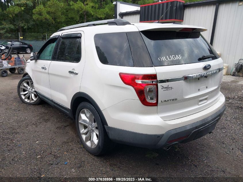 2013 FORD EXPLORER LIMITED - 1FM5K7F83DGC23339