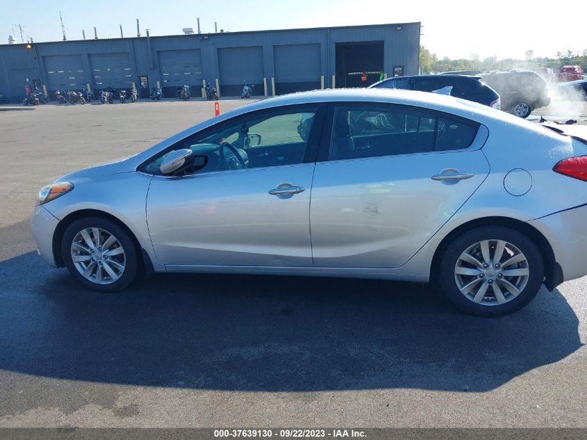 2015 KIA FORTE EX - KNAFX4A82F5283740