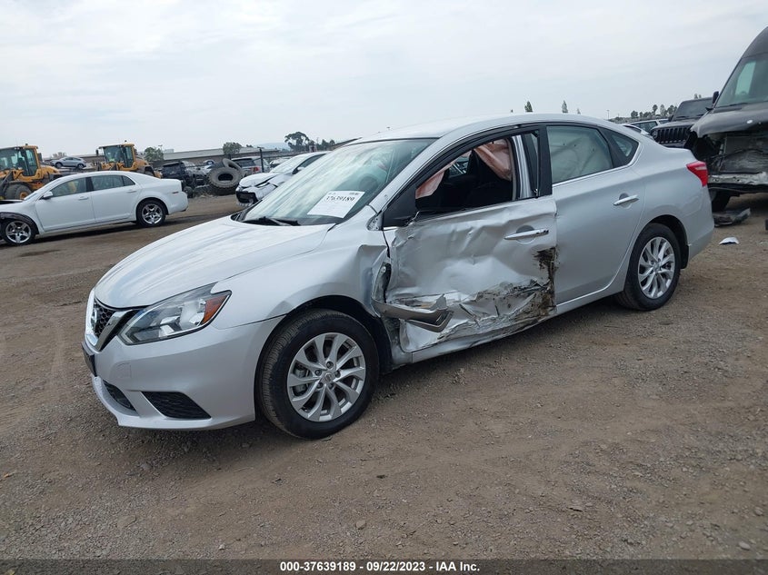 VIN 3N1AB7AP2KL603866 2019 NISSAN SENTRA SV