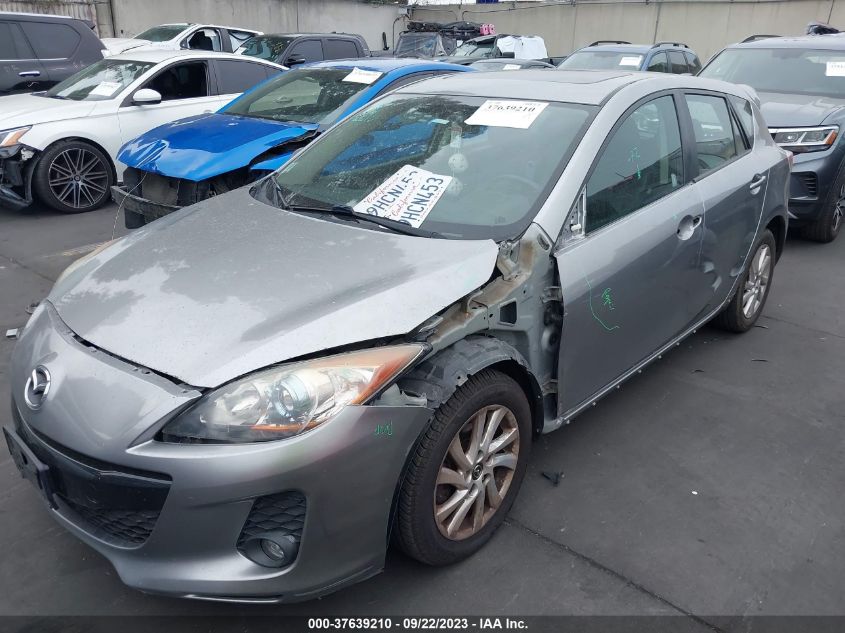 2013 MAZDA MAZDA3 I TOURING - JM1BL1L75D1740707