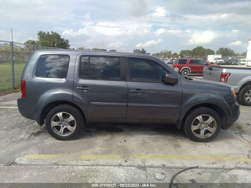 2015 HONDA PILOT EX-L - 5FNYF3H5XFFB01237