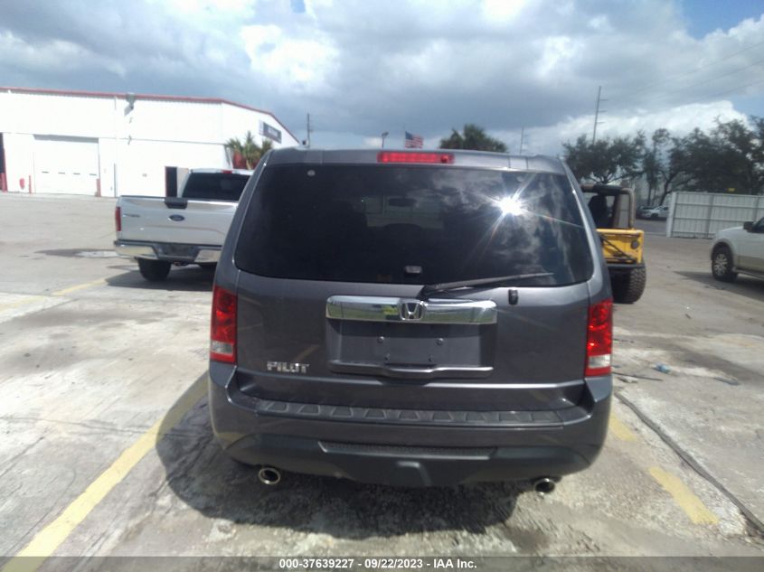 2015 HONDA PILOT EX-L - 5FNYF3H5XFFB01237