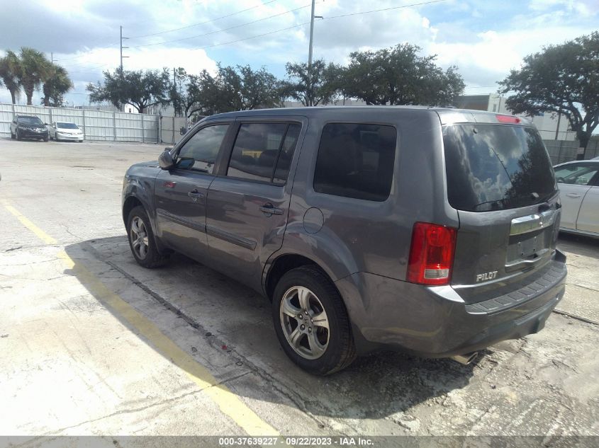 2015 HONDA PILOT EX-L - 5FNYF3H5XFFB01237