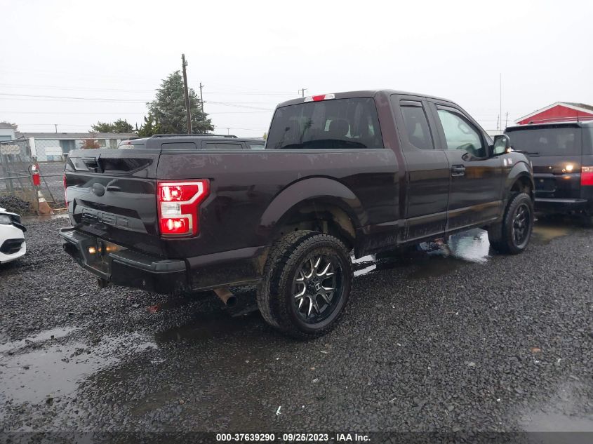 1FTFX1E47KKD05672 Ford F150 SUPER CAB 4