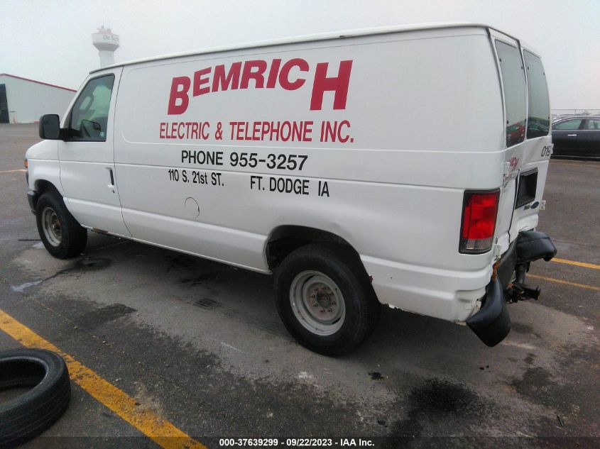 2014 FORD ECONOLINE CARGO VAN COMMERCIAL 1FTNE2EW7EDA00626