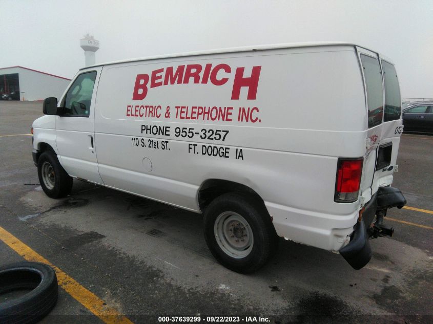 2014 FORD ECONOLINE CARGO VAN COMMERCIAL 1FTNE2EW7EDA00626