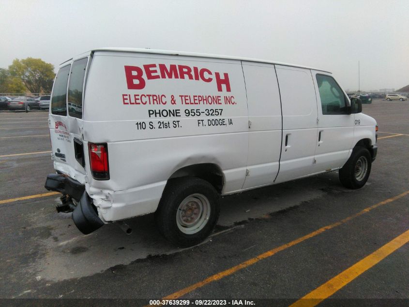 2014 FORD ECONOLINE CARGO VAN COMMERCIAL 1FTNE2EW7EDA00626