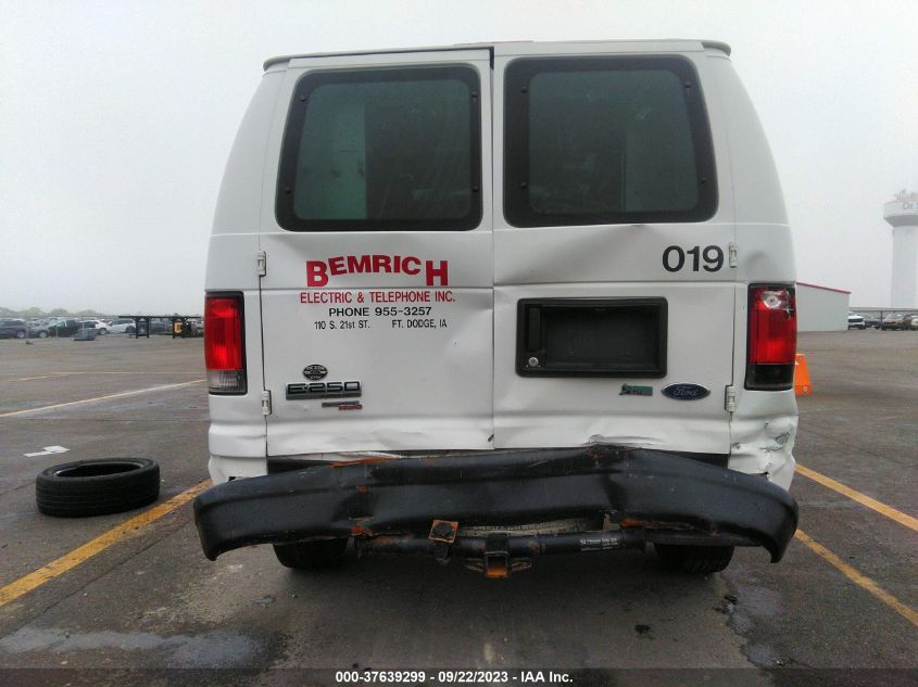 2014 FORD ECONOLINE CARGO VAN COMMERCIAL 1FTNE2EW7EDA00626