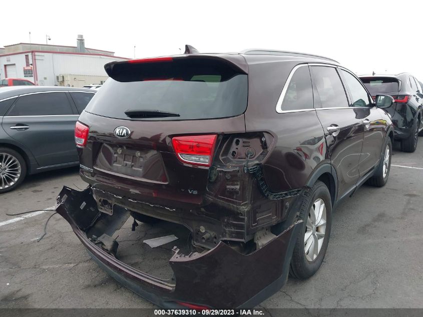 2016 KIA SORENTO LX - 5XYPG4A51GG034822