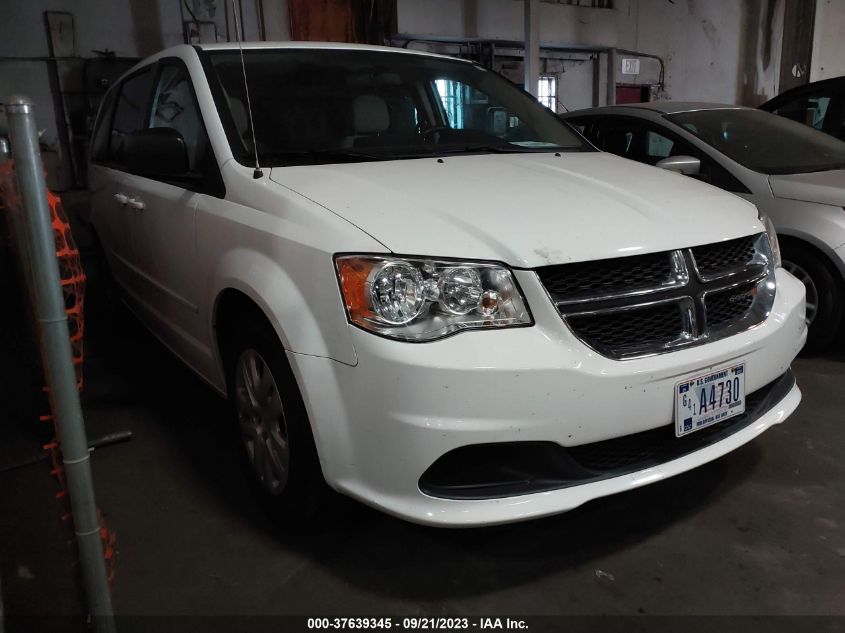 2016 DODGE GRAND CARAVAN SE - 2C4RDGBG7GR115080