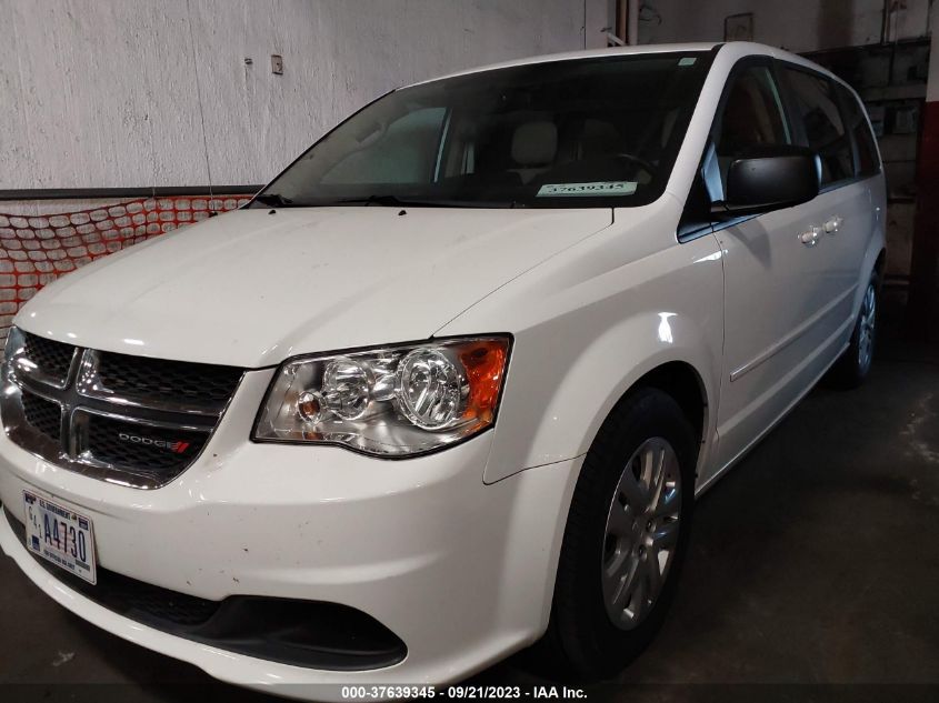 2016 DODGE GRAND CARAVAN SE - 2C4RDGBG7GR115080