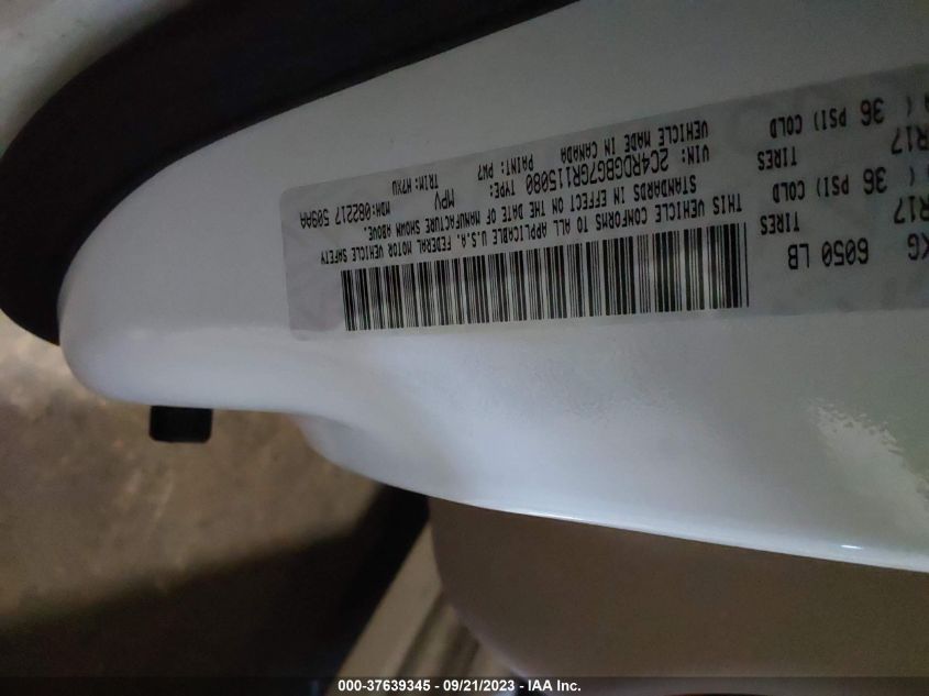 2016 DODGE GRAND CARAVAN SE - 2C4RDGBG7GR115080