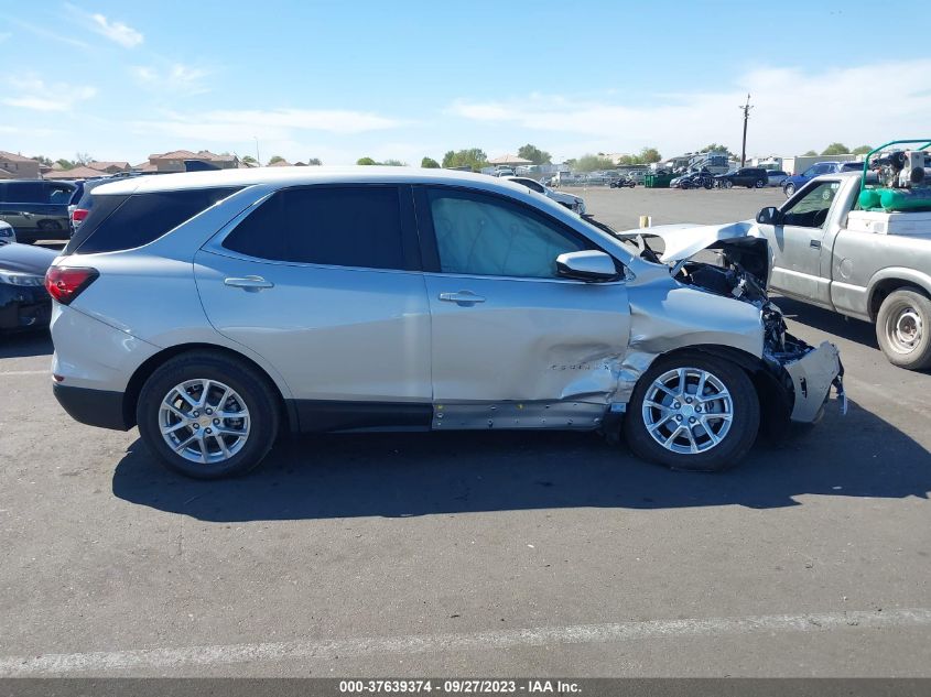 2022 CHEVROLET EQUINOX LT - 3GNAXKEV3NL179944