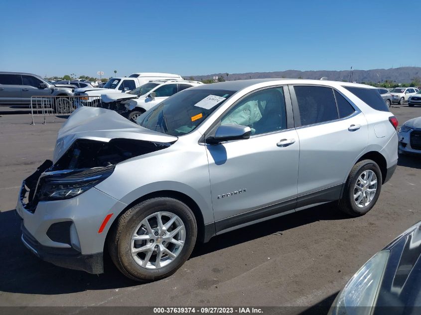 2022 CHEVROLET EQUINOX LT - 3GNAXKEV3NL179944