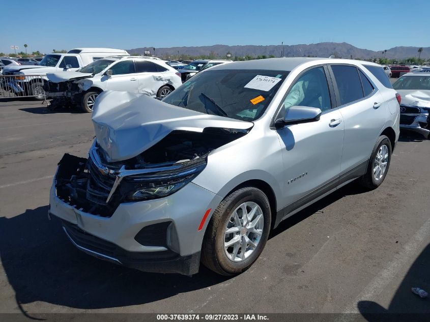 2022 CHEVROLET EQUINOX LT - 3GNAXKEV3NL179944