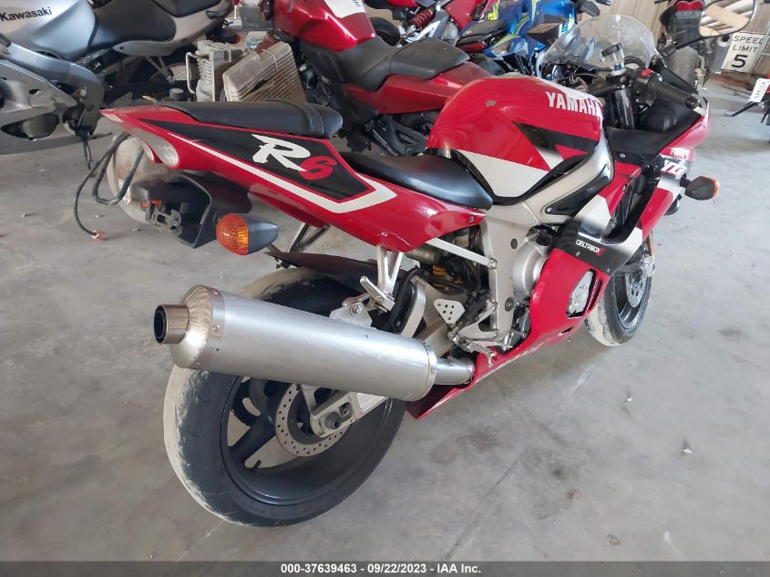 2001 YAMAHA YZFR6 L JYARJ04EX1A011766