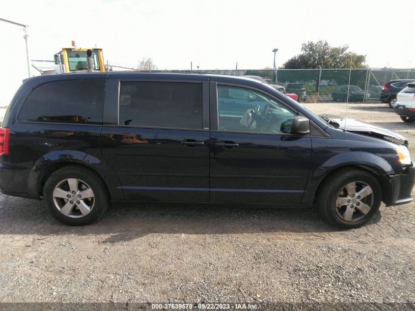 2013 DODGE GRAND CARAVAN SE - 2C4RDGBG2DR704291