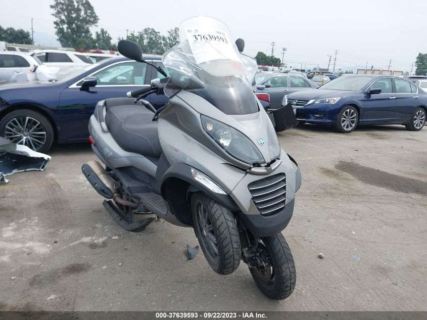 2009 PIAGGIO MP3 400 - ZAPM590T895000750