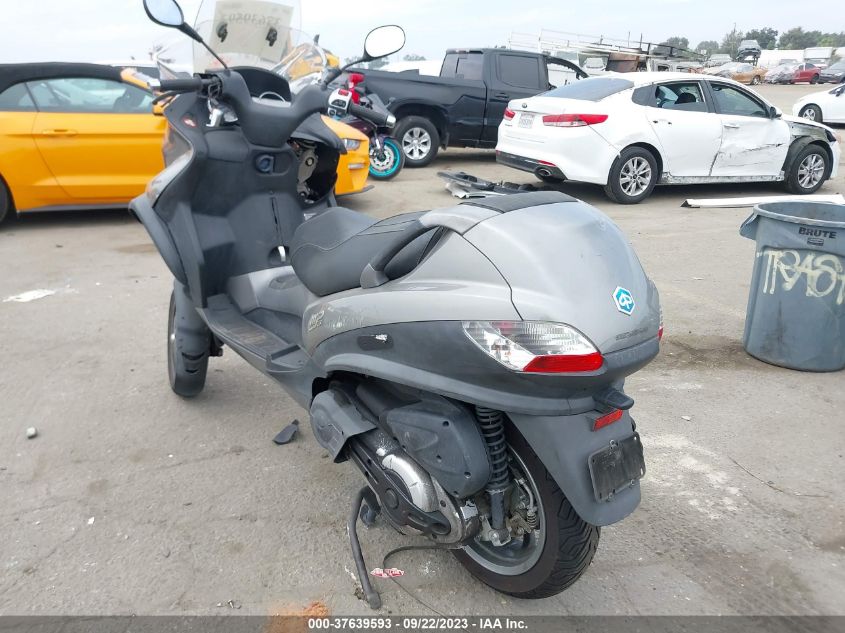 2009 PIAGGIO MP3 400 - ZAPM590T895000750