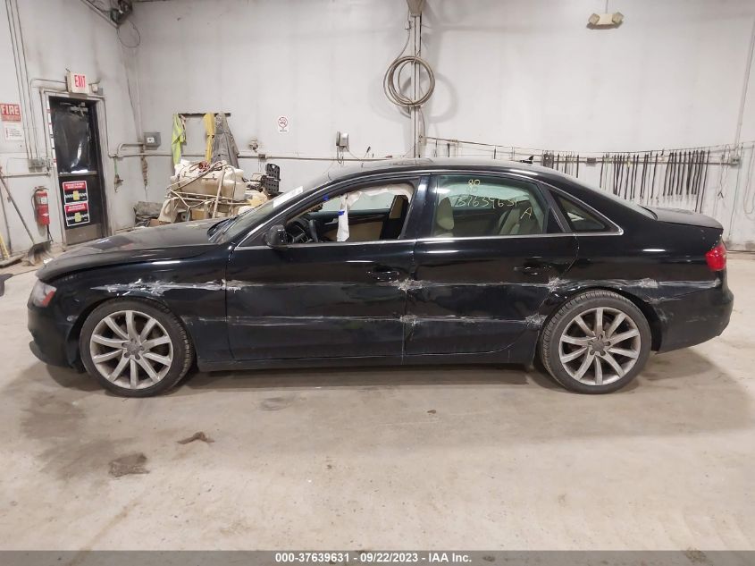 2013 AUDI A4 PREMIUM PLUS - WAUFFAFL4DN017289
