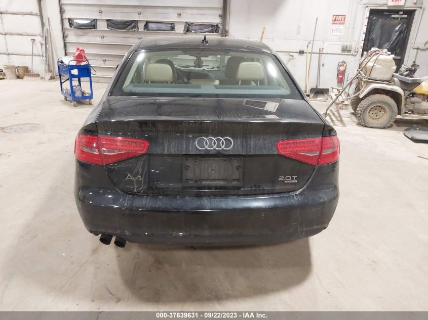 2013 AUDI A4 PREMIUM PLUS - WAUFFAFL4DN017289