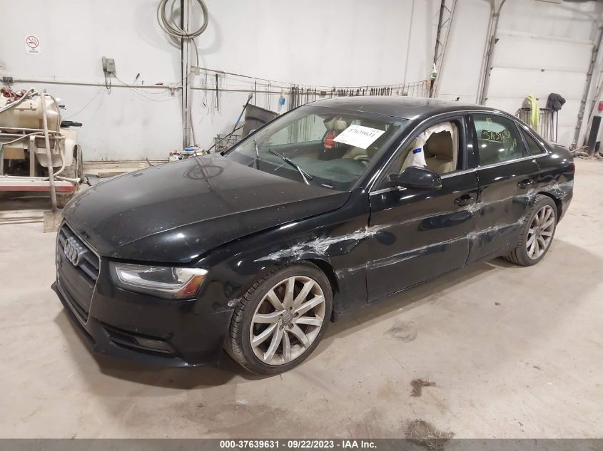 2013 AUDI A4 PREMIUM PLUS - WAUFFAFL4DN017289