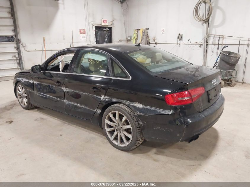 2013 AUDI A4 PREMIUM PLUS - WAUFFAFL4DN017289