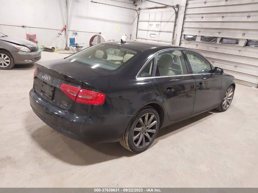 2013 AUDI A4 PREMIUM PLUS - WAUFFAFL4DN017289